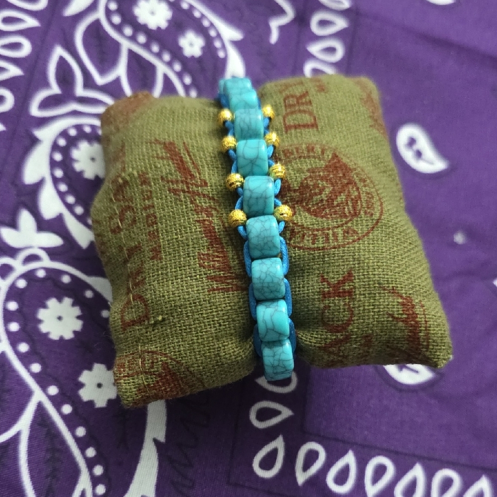 Turquoise Beaded Bracelet